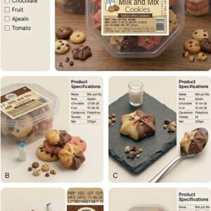 MILK AND MIX COOKIES